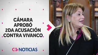 Cámara aprobó segunda acusación constitucional contra Ángela Vivanco por abismal mayoría