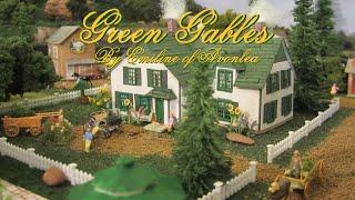 Green Gables by Emiline of Avonlea (N Scale Diorama  - Miniature House)