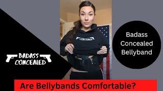 Are BELLYBANDS Comfortable?! | Badass Concealed |  Bellyband TALK #sig #pewpew #concealer