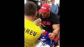 Denis vs Tokerav Then #armwrestling #shorts #sports #trendingshorts #trending #edit