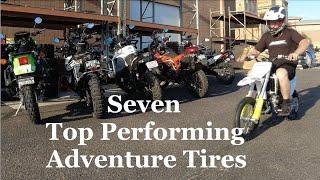 7 Most Popular or Best Adventure Motorcycle Tires | Real World Tire Review