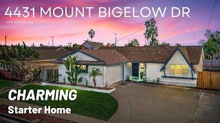 Charming Starter Home In Clairemont - 4431 Mt Bigelow, San Diego, CA