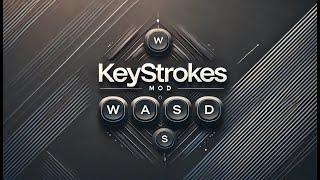 KeyStrokes Mod | Minecraft 1.8.9