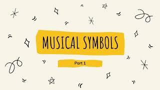 Musical Symbols Part 1