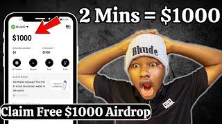 Get FREE $1000 USDT in 2 Minutes with This Crypto Airdrop