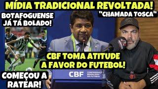 QUEREM DESTRUIR O FLAMENGO! CBF TOMA ATITUDE E REVOLTA A MÍDIA ANTI-FLA! CHAMADA VERGONHOSA! RATEOU?