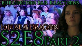 Our Jaws hit the Floor!! // House of the Dragon S2x8 Scene Bar Reaction! Pt 2