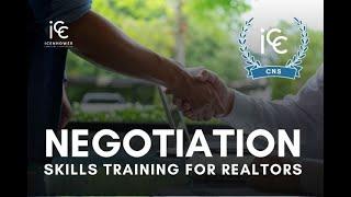 Negotiation Skills Training Course for Realtors