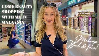 Come Beauty Shopping With Me in Malaysia! | Makeup Haul & Tour | LETICIA BISHOP