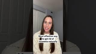 Most effective way to get rid of insomnia naturally #insomnia #sleep #burnout #anxiety #fallasleep