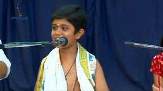 Master Rahul Vellal performs at Sarvamangala's Temple series, Carnatic Classical