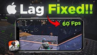 iPhone Lag Fix BGMI | How to Fix Lag in BGMI | BGMI Lag Problem in iPhone