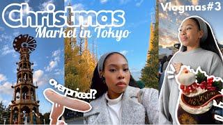 Is the biggest Christmas Market in Tokyo worth it? |Vlogmas #3