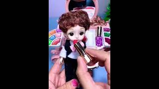 Barbie doll with barbie makeup kit - Playmaster toys video