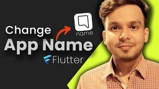 How to Change App Name in Flutter? | Android and iOS | Hindi