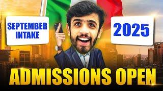 ITALIAN UNIVERSITIES ADMISSIONS OPEN | EARLY BIRD OFFER LIVE | PUBLIC UNIVERSITY ADMISSIONS OPEN