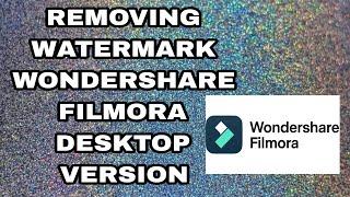 REMOVING FILMORA WATERMARKS  FOR FREE VERSION |Kleo's Channel