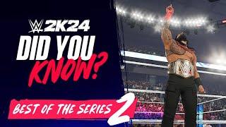 WWE 2K24 Did You Know?: More Of The Best Secrets & Easter Eggs in WWE 2K24!