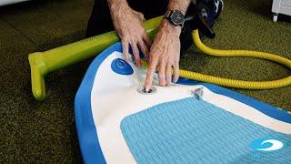 How to set up your TravelAir Inflatable SUP - YOB AUSTRALIA