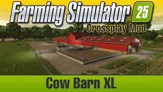 Cow Barn XL - Early Access - FS25 Mod