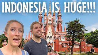 Indonesia is HUGE!Exploring Different Cultures at Taman Mini Indonesia Indah Jakarta Travel Vlog