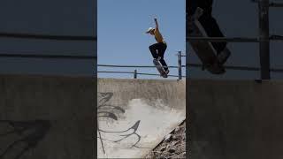 CJ Collins Feeble Bomb drop  #skateboarding #CJCollins