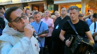 christy dignam &  Liam O'Connor sing the Green Fields of France in killarney July 24th 2018