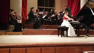 Kseniya Yanchuk (9) - A. Peskanov "Spring Concerto", 4. mov. "May Rondo"