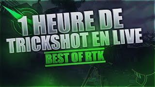 1 HEURE DE TRICKSHOT EN LIVE | BEST OF ALL RTK (10 SICK CLIPS!)