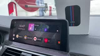 Установка YouTube на BMW без снятия и разбора головного устройства. MMB BMW Android Box.