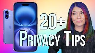 24 Most Important iPhone 16 and iOS18 Settings for Security!