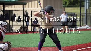 Leah Cox 2024 | Fall Season Highlights