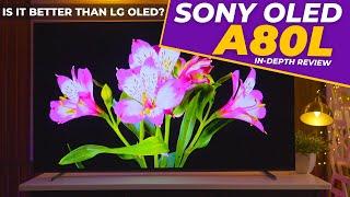 SONY A80L Bravia XR OLED TV 2023 REVIEW AND UNBOXING 