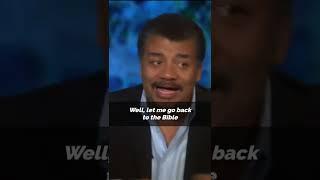 Neil deGrasse Tyson on How Religious People REINTERPRET Scriptures Using Science #shorts