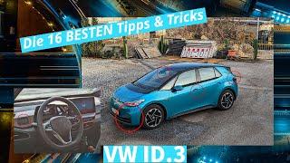 VW ID.3  : Die BESTEN 16 TIPPS & TRICKS