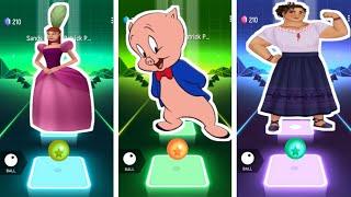 Anastasia  Porky pig  Luisa Sandas of time - Patrick Patrickoas|Tile Hop EDM Rush  Play Games 