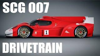 SCG 007 (Glickenhaus Hypercar) Part2 - Drivetrain