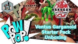 Bakugan: Battle Planet Ventus Garganoid Starter Pack Unboxing | Rip n' Tear | PowPop!