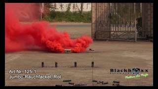 Jumbo Rauchfackel Rot | Blackboxx Fireworks Produktvideo