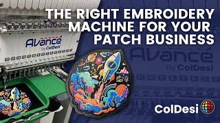 Choosing the Right Embroidery Machine for Your Custom Patch Business