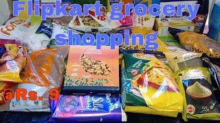 Flipkart grocery shopping haul/Daily needs / starting @at Rs. 9 // online grocery shopping