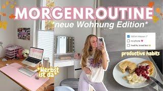 MORGENROUTINE IN DER NEUEN WOHNUNG ‍️: produktive Habits für einen guten Tag, Pancake Rezept,..