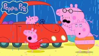 The Rainy Beach Day! ️ | Peppa Pig Full Episodes