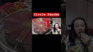 Jenny likes China street food: Circle pancake! Jenny eating show Mukbang! Chinese Asian food snacks