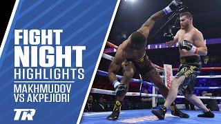 THAT"S A BAD MAN RIGHT THERE! | Heavyweight Makhmudov Drops Akpejiori 3 Times in 2 Rounds for KO Win