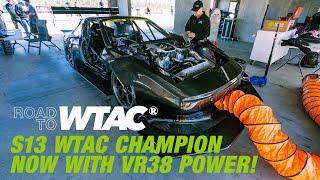 Hammerhead NO MORE! Now with VR38... The TANUKI S13 | Road to WTAC 2023