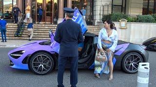 Billionaires Supercars Arriving at Casino de Monaco!! Carspotting Monaco 2024