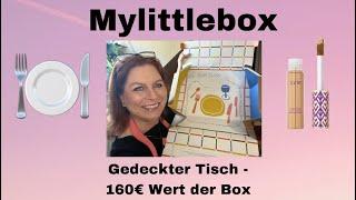 Komm an den gedeckten Tisch mit der Mylittlebox März/April