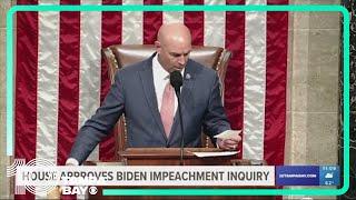 House approves Biden impeachment inquiry