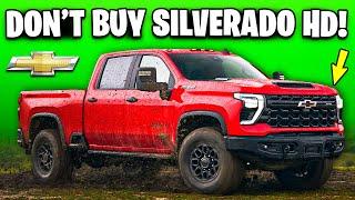 4 Reasons Why You SHOULD NOT Buy Chevrolet Silverado HD!